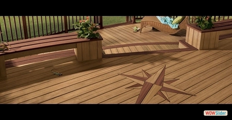 Using an accent color will turn your deck from Bland to Grand!