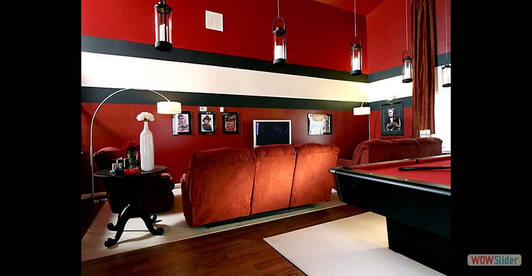 Designer living room
